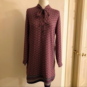 💕Mandala Patterned Dress with Bow Tie size 8💕